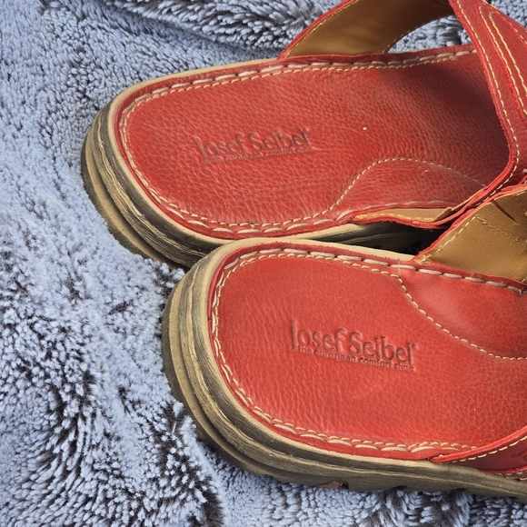 Joseph Seibel Slide On Sandles Sz 12 Or 45 - Picture 5 of 9